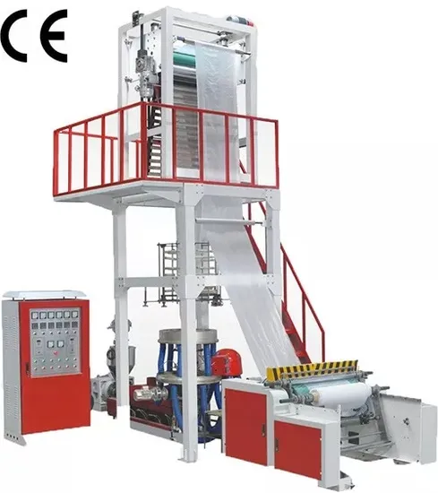 Single Screw Single Layer Mono Layer Shopping Bag Plastic Film Blowing Machine Blown Film Extruder with High Quality