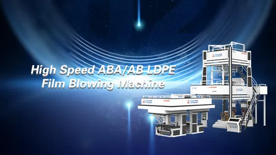 Blown Film 2 Layer Ab Film Blowing Machine