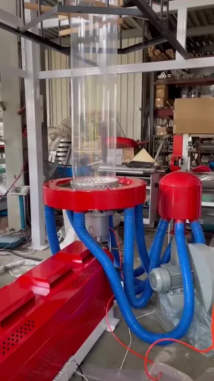 Super High Speed Mini HDPE LDPE PE Blown Film Extruder Agricultural Polyethylene Plastic Film Blowing Machine 