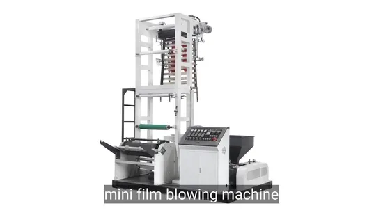 LDPE PE Plastic Blowing Film Bag Extruder Making Machine Small Mini Film Machine 