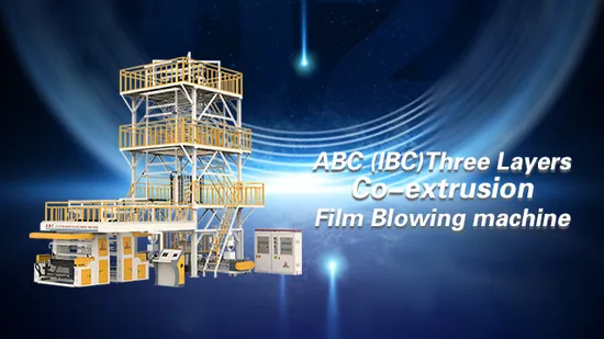 Chengheng High Speed ABC Factory Price 3 Layer Blown PE Plastic Extruder Multi