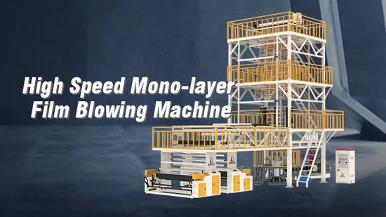 Chengheng Mono Layer LDPE Special Safe and Reliable 1800 2000 2800 Single Blown Film Production Line Plastic Film Blowing Machine 