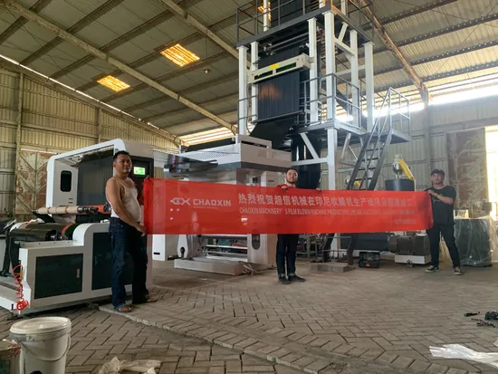ABC Plastic Film Blowing Machine Plastic Film Slitting Machine Single Layer Double Layer Three Layer Film Blown Machine Plastic Film Extruder Machine 