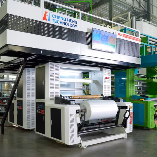 Ab 2 Layers Courier Bag Film Blowing Machine Blown Film Machine with Cooler