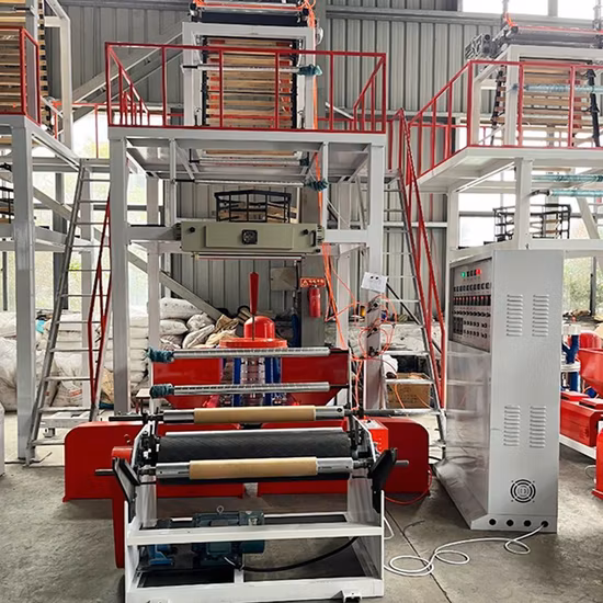 Ab Blown Film Extrusion Machine Courier Bag Film Blowing Machine